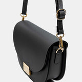 Sac en cuir noir